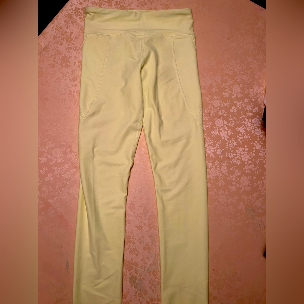 Old Navy XL (14-16) Neon Yellow Leggings for Girls